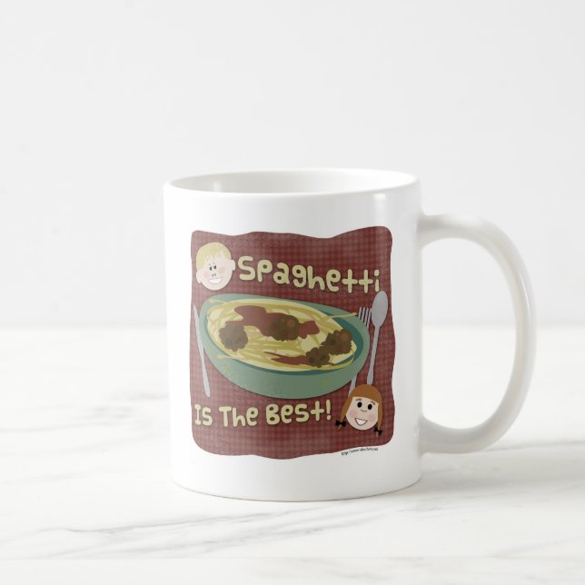 Mug Spaghetti est le meilleur ! (Droite)