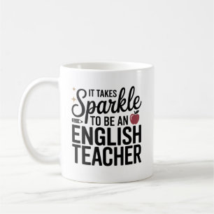 Mug Sparkle to Be English Teacher