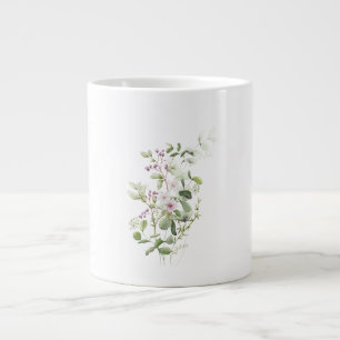 Mug Spécial Aquarelle Fleurale Eucalyptus