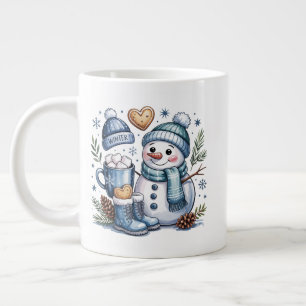 Mug Spécial Bonhomme de Neige d'Hiver