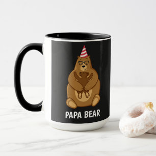 Mug spécial cadeau de la fête des pères Ourson Pap