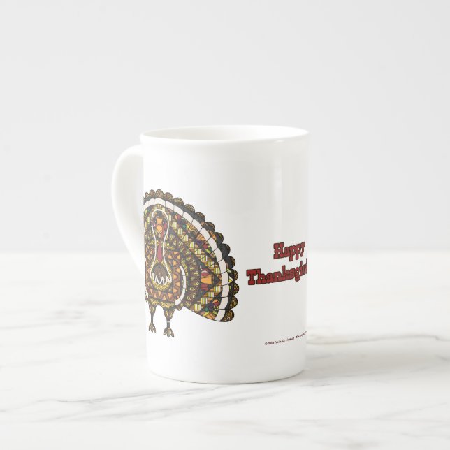 Mug Spécial Dinde d'Automne (Devant gauche)