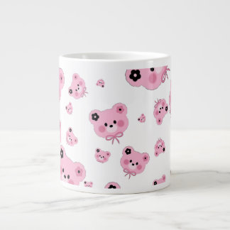 Mug Spécial Ourson Mignon – Rose & Noir