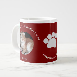 Mug Spécial Photo de Chat de la Saint-Valentin
