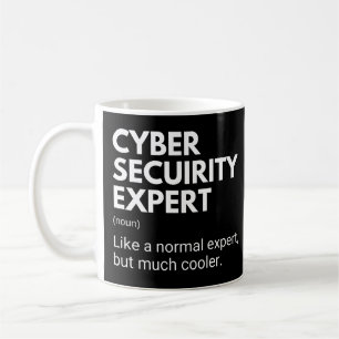 Mug Spécialiste de la cybersécurité Citation drôle