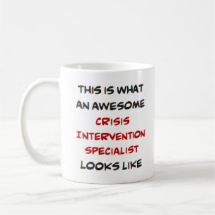 Mug spécialiste de l'intervention en cas de crise