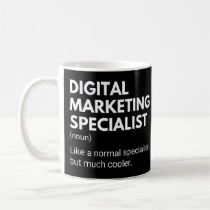 Mug Spécialiste du marketing numérique Funny Marketer 