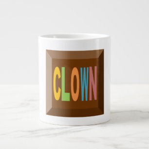 Mug Specialty Jumbo blanche CHOCOLAT CLOWN