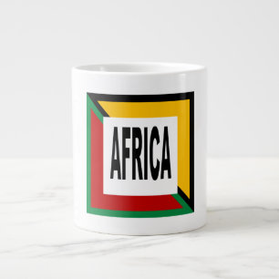 Mug Specialty Jumbo blanche Design AFRICA