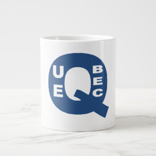 Mug Specialty Jumbo blanche DESIGN QUEBEC
