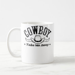 Mug Spectacle de Rodéo Cowboy Emmène-moi Ailleurs Pour