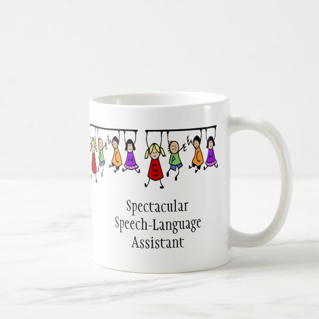 Mug Spectaculaire orthophonique-assistant enfants mign (Droite)