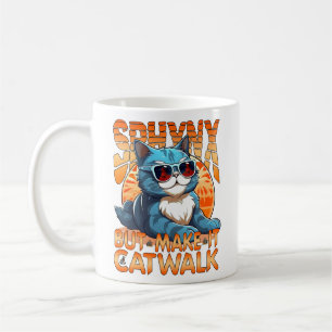 Mug Sphynx, mais en faire un pied