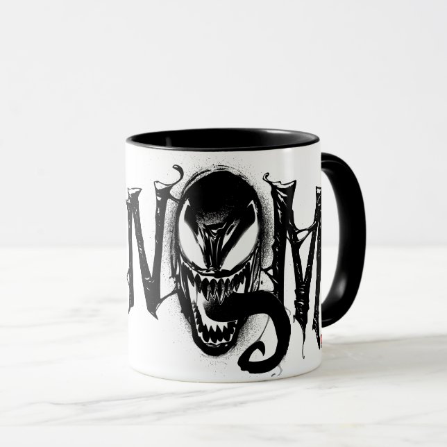 Mug Spider-Man | Logo du nom de la Venom (Devant droit)