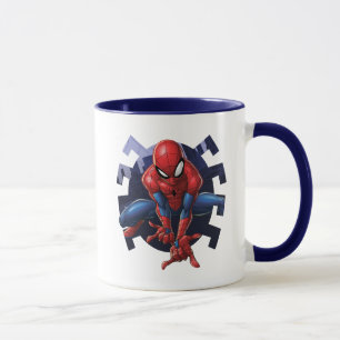 Mug Spider-Man Sortant De Spider Graphic