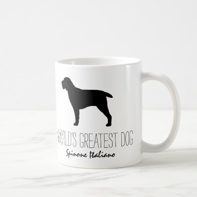 Mug Spinone Italiano, la plus grande coutume de chien  (Droite)