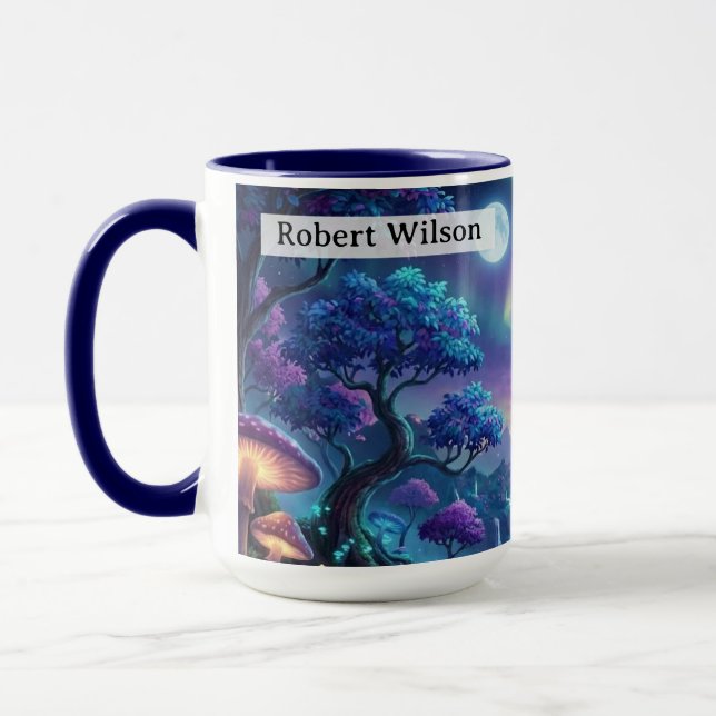 Mug Spirit Of Neverland Never Grow Up Personalized (Gauche)