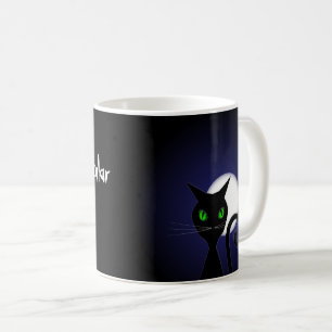 Mug Spooktacular Halloween Lune et chat