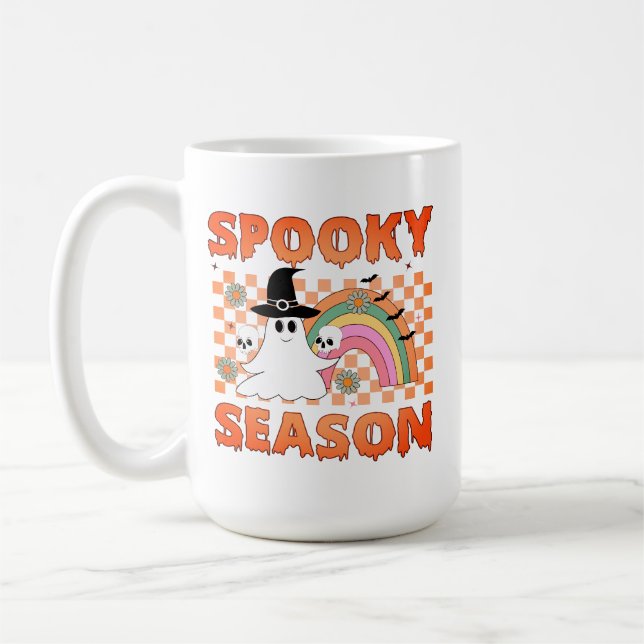 Mug Spooky Season Halloween Vibes-45634 (Gauche)
