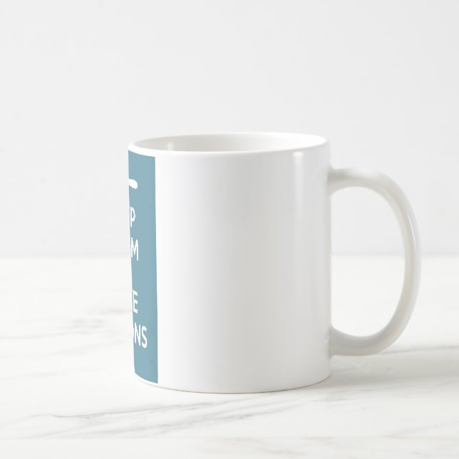 Mug Spoonie-Gardez le calme et sauvez la maladie (Droite)