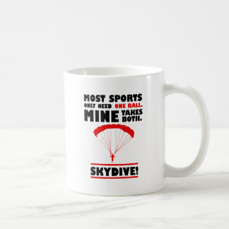 Mug sport et skydive, Mine prend les deux