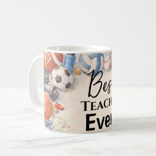 Mug Sports Teacher Thank You Gift End of School Year