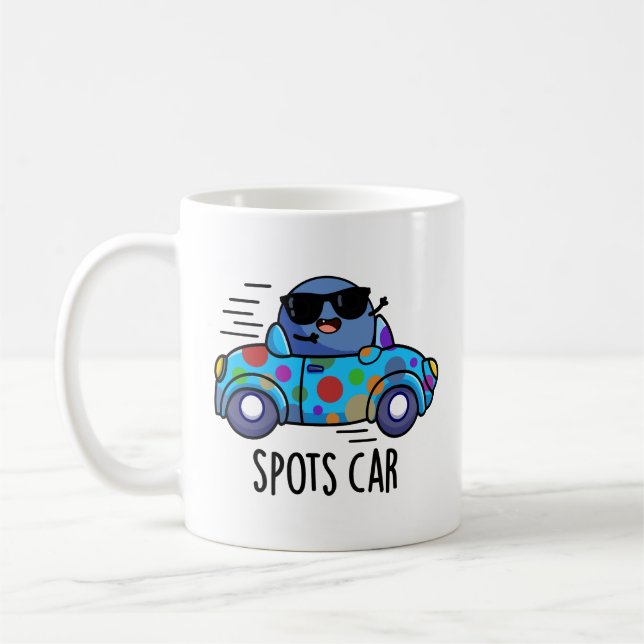 Mug Spots Voiture Amusante Sport Jeux Voiture (Gauche)