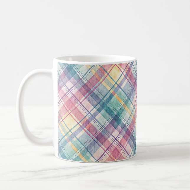 Mug Spring Pastel Diagonal (Gauche)