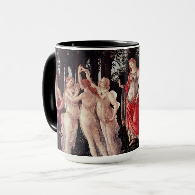 Mug Spring Primavera Sandro Botticelli Renaissance (Devant gauche)