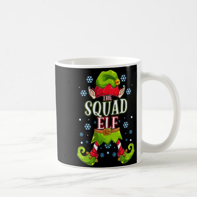 Mug Squad Elf Matching Family Group Christmas Party  (Droite)