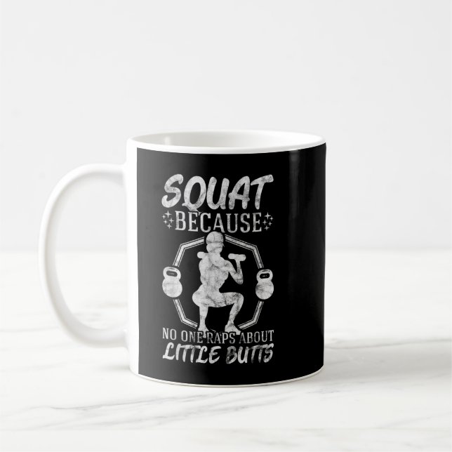Mug Squat Parce Que Personne Ne Viole À Propos Des Pet (Gauche)