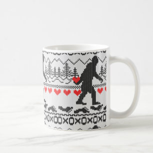 Mug Squatchin allé pour le style laid de Knit d'amour