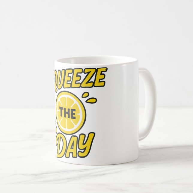 Mug Squeeze the Day (Devant droit)