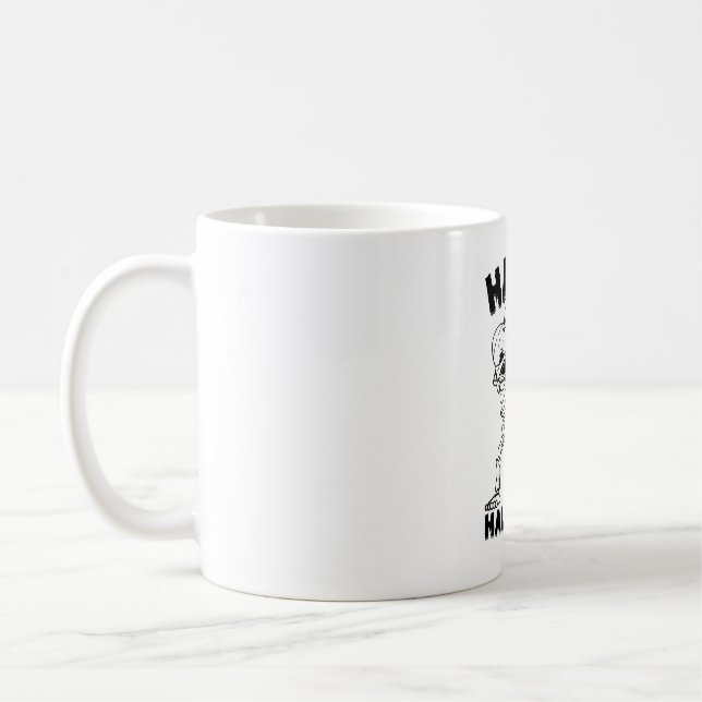 Mug Squelette d'Halloween avec Citrouille - Bonne Hall (Gauche)