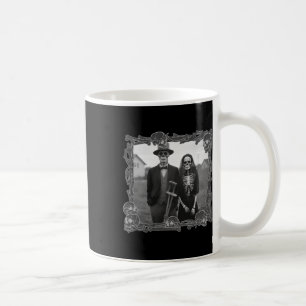 Mug Squelette gothique Costume d'Halloween