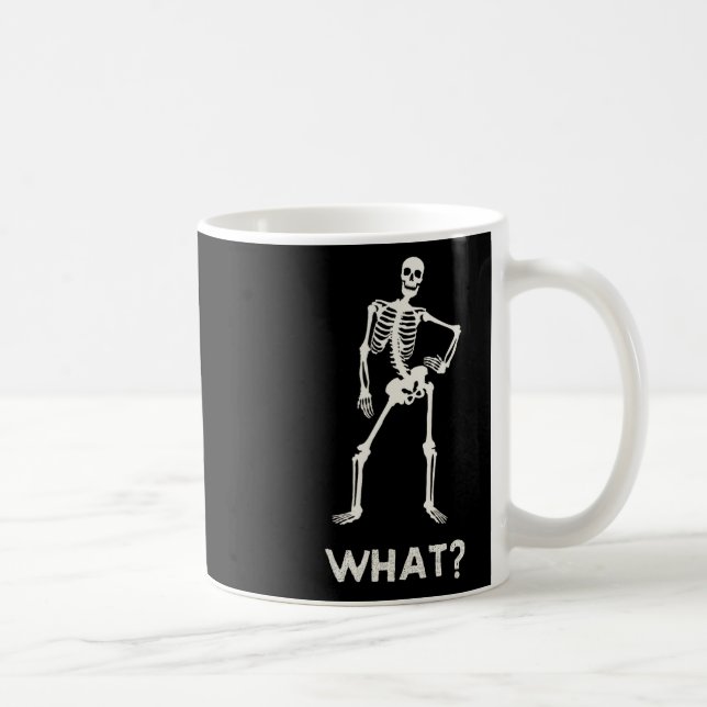 Mug Squelette Gothique Pour Filles Ados Garçons Hallow (Droite)
