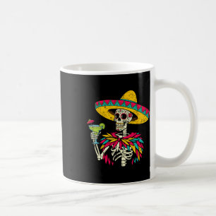 Mug Squelette mexicain Sombrero Cinco De Mayo Wi-Fi me