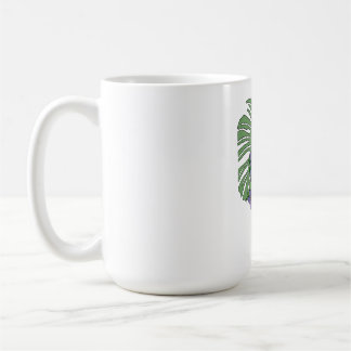 Mug Squelette Rose et Monstera