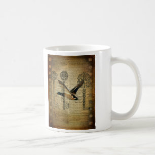 Mug squelette rustique clés western country mallard du