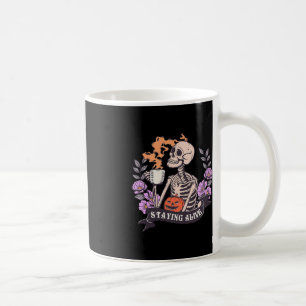Mug Squelette Super Rétro Restant Vivant Café Hallowe