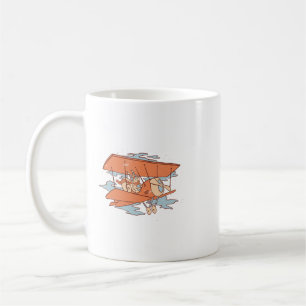 Mug Squirrel Lover Drôle graphique pilote d'écureuil p