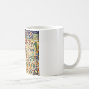 MUG SRI DE PEINTURE INDIEN RAMA DURBAR