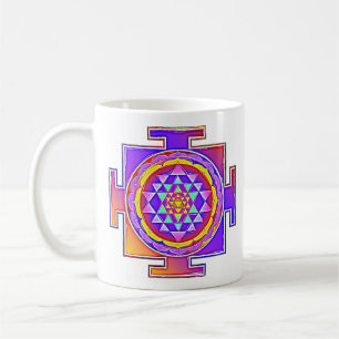 Mug Sri Yantra - Symbole hindouiste Design 1