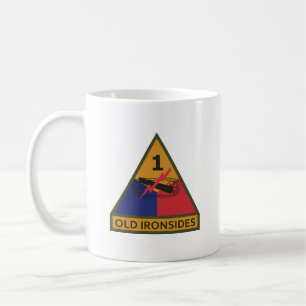 Mug SSI - 1ère division blindée avec bande de nom