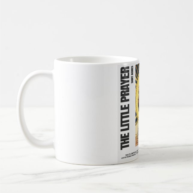 Mug St Agnes Little Prayer Café Mug, Edition Limitée (Gauche)