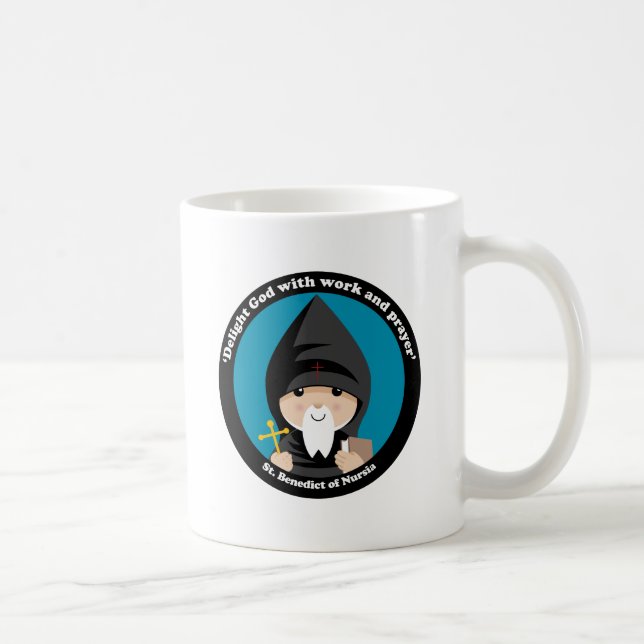 Mug St Benoît de Nursia (Droite)