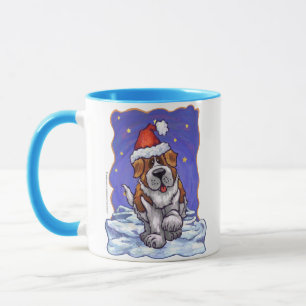 Mug St. Bernard Christmas