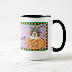 Mug St. Bernard Halloween