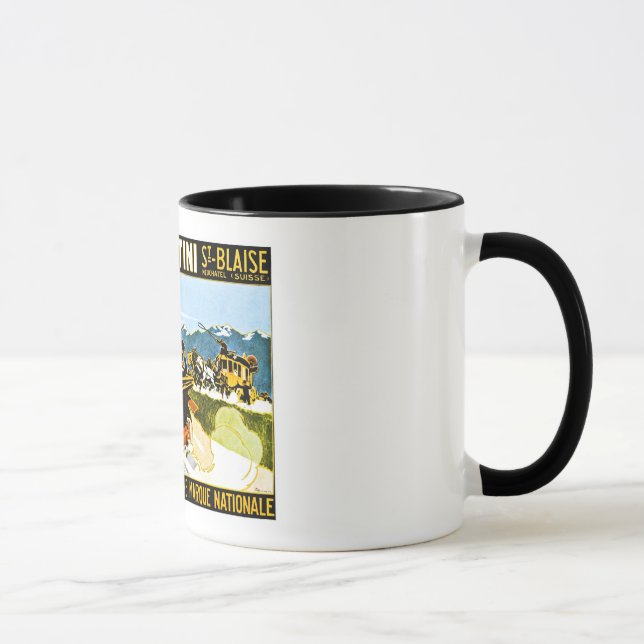 Mug St Blaise d'automobiles de Martini (Droite)