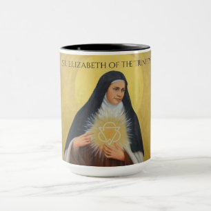 Mug St Elizabeth de la nonne de Carmélite de trinité